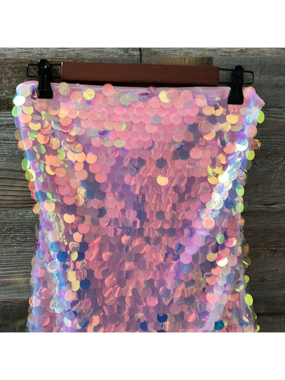 Susana Monaco Iridescent Sequin Midi Dress Size XS NWT - Picture 4 of 12